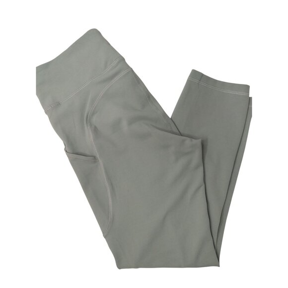 Lululemon High-Rise Crop Leggings Size 8 Sage Green - Picture 10 of 10